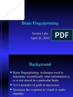 Brain Fingerprinting Presentation