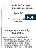 Planejamento Estratégico e Competitividade Empresarial