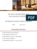 Auctions Handholding and Post-Auction Facilitation: 4th National Conclave On Mines & Minerals