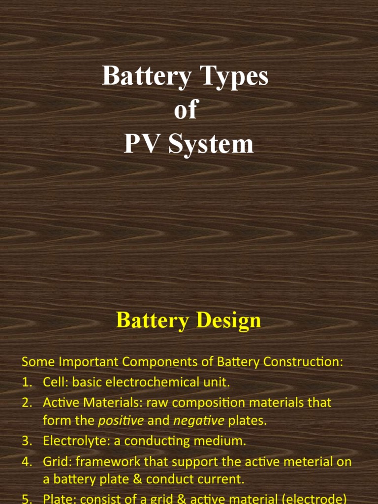 3 Types of Batteries PDF