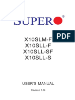 Manual Placa Mãe X10SLL-F Super Micro PDF