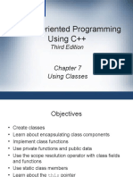 Object-Oriented Programming Using C++: Third Edition