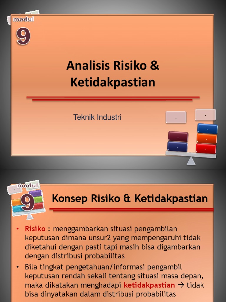 Analisis Risiko dan Ketidakpastian dalam Keputusan Investasi | PDF