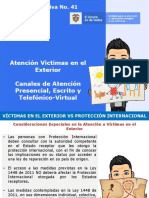 Atención Victimas en El Exterior