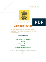 General Rules: Eastern Railway