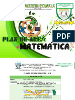 PLAN DE ÁREA MATEMÁTICAS Covi 19