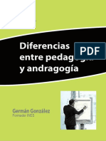 Andragogía y Pedagogía