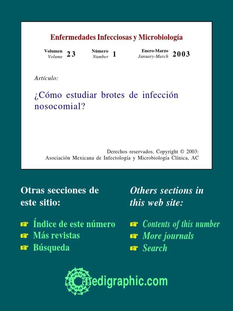 Infecciones Nosocomiales Pdf Pdf Infección Adquirida En El Hospital