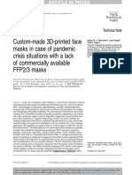 Custom-Made 3d-Printed Face Masks in Case of Pandemic Crisis Situations With A Lack of Commercially Available FFP2/3 Masks