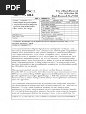 Tri Party Agreement