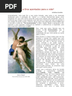 Arcano VI - Nós e Eros apontados para a vida