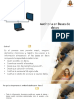 Auditoría en Bases de Datos - Clase 7 PDF