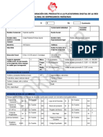 Formulario Plataforma REI