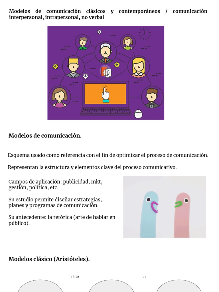 Modelos de Comunicación | PDF | Comunicación no verbal | Comunicación