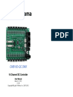 Cmb16D-Qc DMX: 16 Channel DC Controller