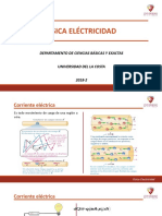 Orriente Eléctrica y Ley de Ohm