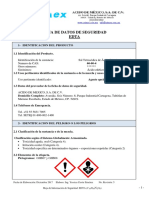 Hoja de Seguridad Edta PDF