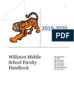 Wms Faculty Handbook 2019-2020