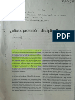 LEDESMA,M. Oficio, profesión, discilina