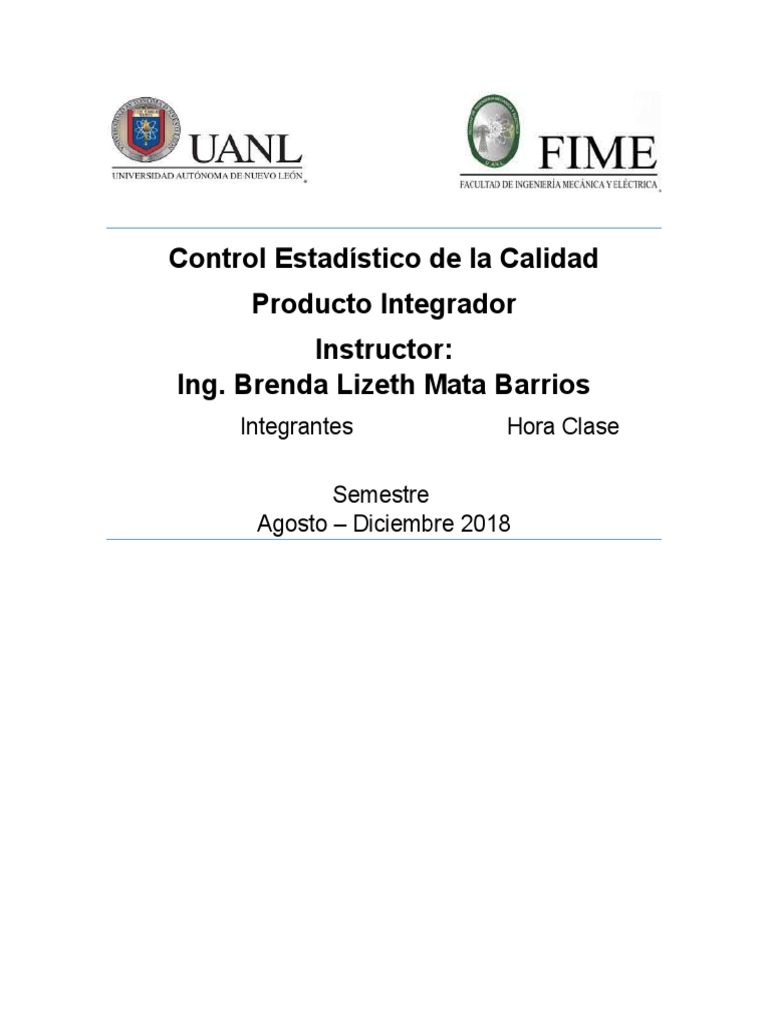 Gráficas de Control en Calidad | PDF | Estadísticas | Desviación Estándar