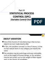 Variable Control Charts - Lecture