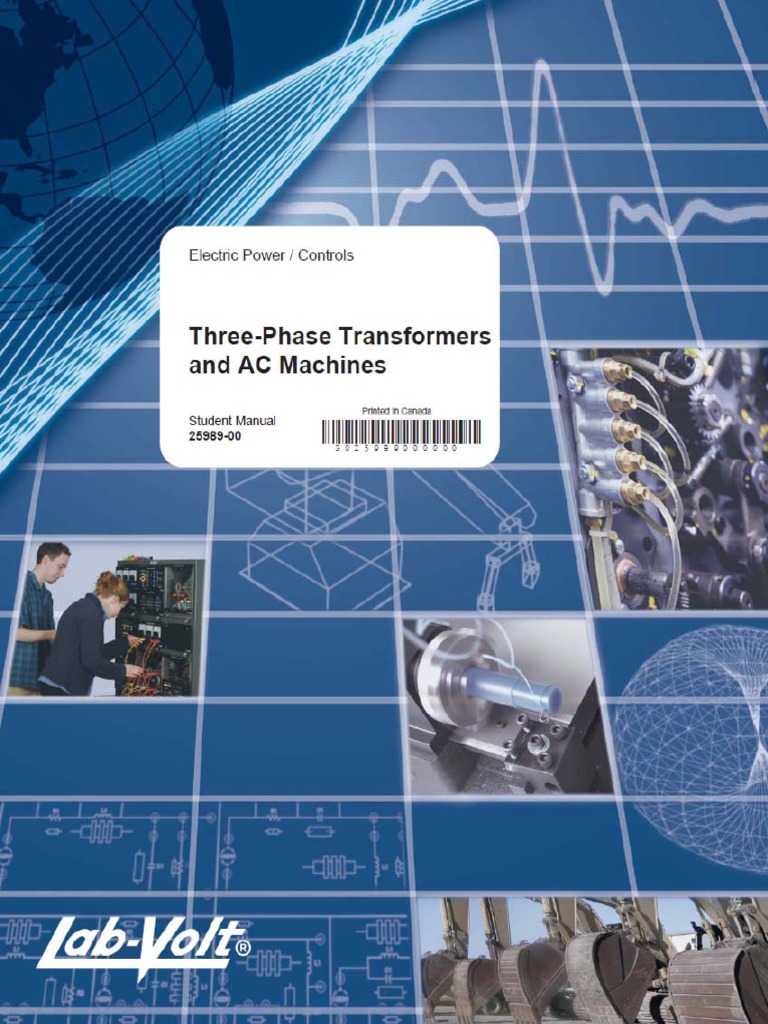 Three-Phase Transformers and AC Machines Student Manual | PDF ...
