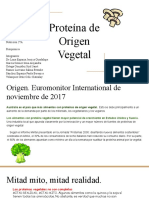 Proteína de Origen Vegetal