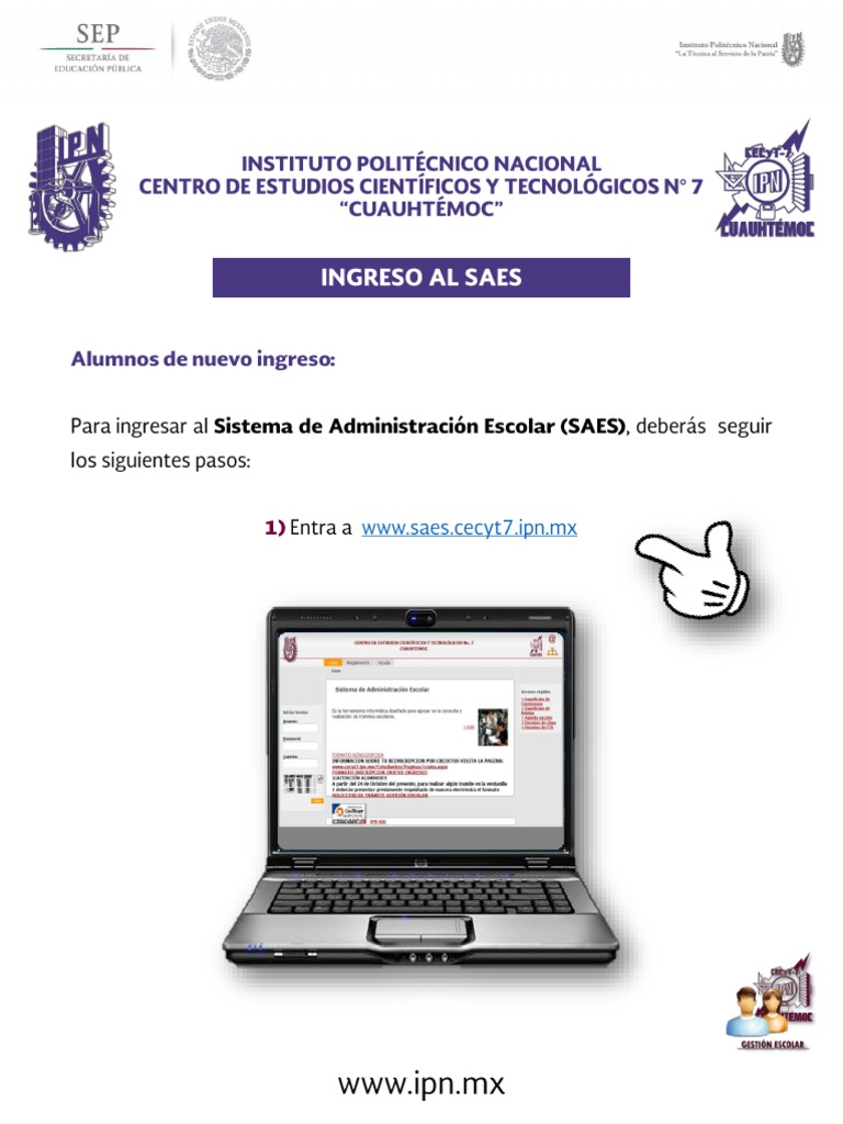 Guía Acceso Saes | PDF