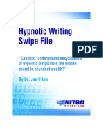 Hypnotic Writing Swipe File