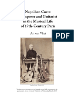 Napoléon Coste: Composer and Guitarist in The Musical Life of 19th-Century Paris