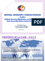 HGCS III Medio Clase 3 Mundo Global - Migración A Través de Fuentes Cartográficas PDF