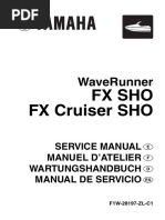 Yamaha SHO Service Manual | PDF | Throttle | Internal