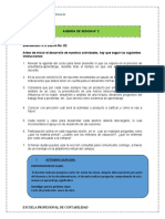 AGENDA DE SESION No 2