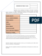 Encuesta de Condiciones de Trabajo y Salud