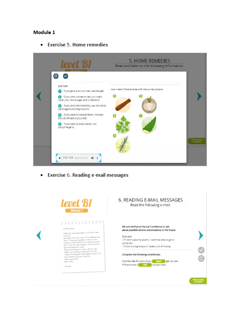 Module 1,2,3,4 Ingles b1 | PDF | Career & Growth