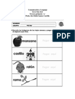 Comunicación y Lenguaje 3ero A PDF