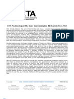 IETA Position Paper: The Joint Implementation Mechanism Post-2012