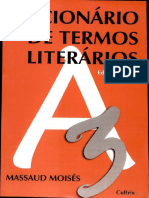 MASSAUD Moises Dicionario de Termos Literarios PDF