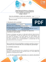 Guia de actividades y Rúbrica de evaluación - Unidad 2 - Paso 3. Desarrollo de acciones para lograr un ambiente laboral de calidad (1)