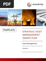 Asset Management Plan Template | PDF | Reliability Engineering | Risk