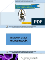 1 TEMA Historia de la microbiología luz