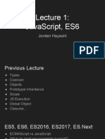 Javascript, Es6: Jordan Hayashi