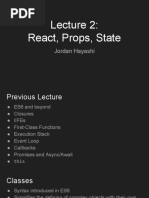 React, Props, State: Jordan Hayashi