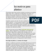 Reciclar Plástico