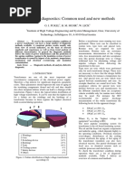 Transformer Diagnostics: Common Used and New Methods