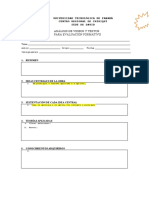 Formato de Analisis de Videos