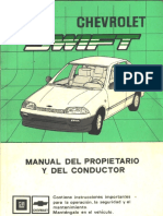 Manual Del Propietario Chevrolet Swift PDF