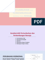 Pertumbuhan&perkembangan Remaja