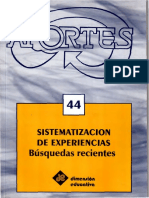 Sistematización de experiencias: una herramienta para la comprensión, el aprendizaje y la teorización