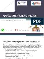 Managemen Kelas Inklusi